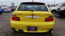 2002 BMW Z3 Coupe in Dakar Yellow 2 over Black