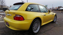 2002 BMW Z3 Coupe in Dakar Yellow 2 over Black