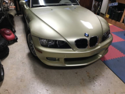 2002 BMW Z3 Coupe in Pistachio Green Metallic over Extended Beige