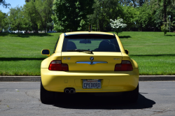 2002 BMW Z3 Coupe in Dakar Yellow 2 over Black