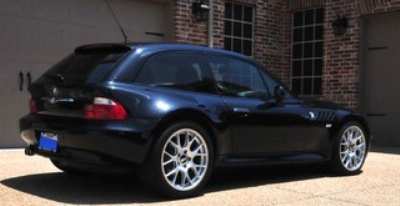 2002 BMW Z3 Coupe in Black Sapphire Metallic over Black