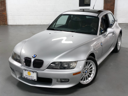 2002 BMW Z3 Coupe in Titanium Silver Metallic over Extended Black