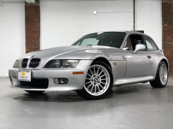 2002 BMW Z3 Coupe in Titanium Silver Metallic over Extended Black