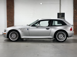 2002 BMW Z3 Coupe in Titanium Silver Metallic over Extended Black