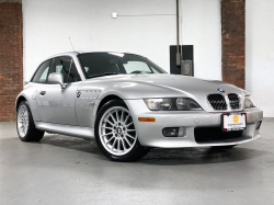 2002 BMW Z3 Coupe in Titanium Silver Metallic over Extended Black