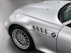 2002 BMW Z3 Coupe in Titanium Silver Metallic over Extended Black