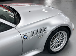 2002 BMW Z3 Coupe in Titanium Silver Metallic over Extended Black