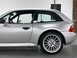 2002 BMW Z3 Coupe in Titanium Silver Metallic over Extended Black