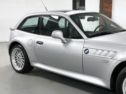 2002 BMW Z3 Coupe in Titanium Silver Metallic over Extended Black