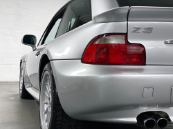 2002 BMW Z3 Coupe in Titanium Silver Metallic over Extended Black