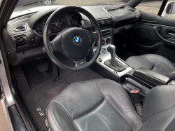 2002 BMW Z3 Coupe in Titanium Silver Metallic over Extended Black