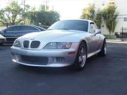 2002 BMW Z3 Coupe in Titanium Silver Metallic over Black