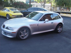 2002 BMW Z3 Coupe in Titanium Silver Metallic over Black