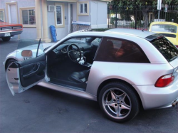 2002 BMW Z3 Coupe in Titanium Silver Metallic over Black