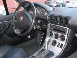 2002 BMW Z3 Coupe in Titanium Silver Metallic over Black