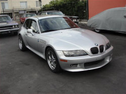 2002 BMW Z3 Coupe in Titanium Silver Metallic over Black