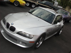 2002 BMW Z3 Coupe in Titanium Silver Metallic over Black