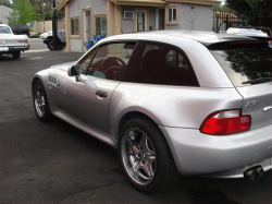 2002 BMW Z3 Coupe in Titanium Silver Metallic over Black