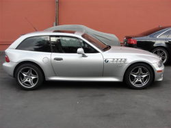 2002 BMW Z3 Coupe in Titanium Silver Metallic over Black