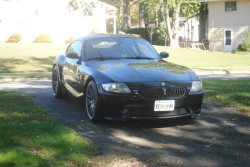 2006 BMW Z4 M Coupe in Black Sapphire Metallic over Imola Red Nappa