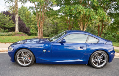 2006 BMW Z4 M Coupe in Interlagos Blue Metallic over Black Nappa