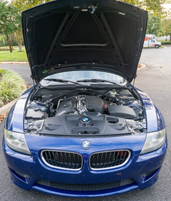 2006 BMW Z4 M Coupe in Interlagos Blue Metallic over Black Nappa