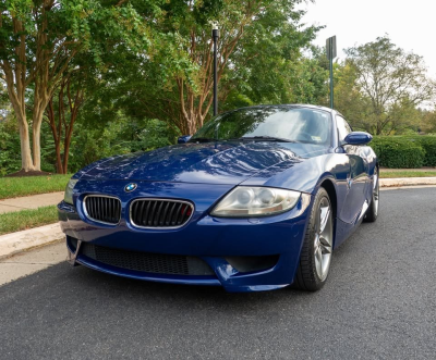 2006 BMW Z4 M Coupe in Interlagos Blue Metallic over Black Nappa