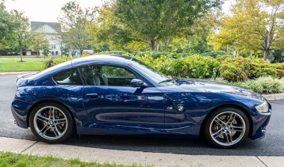 2006 BMW Z4 M Coupe in Interlagos Blue Metallic over Black Nappa