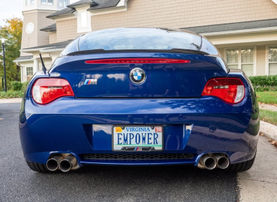 2006 BMW Z4 M Coupe in Interlagos Blue Metallic over Black Nappa