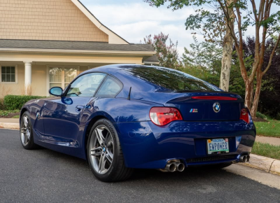 2006 BMW Z4 M Coupe in Interlagos Blue Metallic over Black Nappa