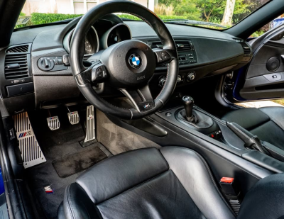 2006 BMW Z4 M Coupe in Interlagos Blue Metallic over Black Nappa