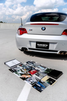 2006 BMW Z4 M Coupe in Titanium Silver Metallic over Black Nappa