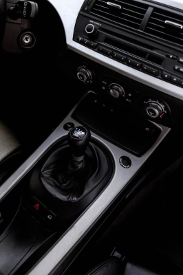 2006 BMW Z4 M Coupe in Titanium Silver Metallic over Black Nappa
