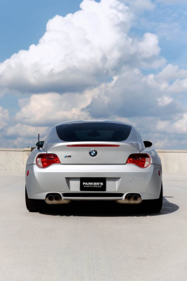 2006 BMW Z4 M Coupe in Titanium Silver Metallic over Black Nappa