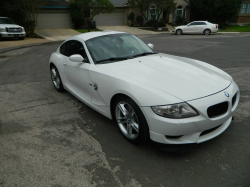 2007 BMW Z4 M Coupe in Alpine White III over Black Nappa