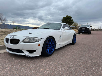 2007 BMW Z4 M Coupe in Alpine White III over Black Nappa