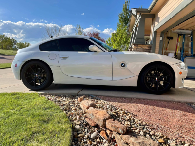 2007 BMW Z4 M Coupe in Alpine White III over Black Nappa