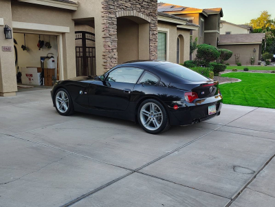 2007 BMW Z4 M Coupe in Black Sapphire Metallic over Black Nappa