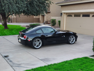2007 BMW Z4 M Coupe in Black Sapphire Metallic over Black Nappa