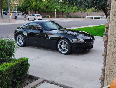 2007 BMW Z4 M Coupe in Black Sapphire Metallic over Black Nappa