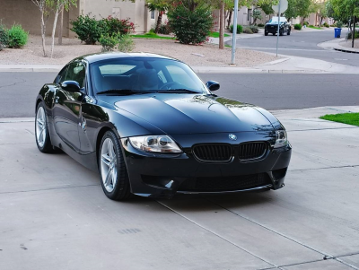 2007 BMW Z4 M Coupe in Black Sapphire Metallic over Black Nappa