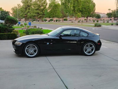 2007 BMW Z4 M Coupe in Black Sapphire Metallic over Black Nappa