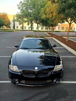 2007 BMW Z4 M Coupe in Black Sapphire Metallic over Black Nappa