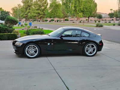 2007 BMW Z4 M Coupe in Black Sapphire Metallic over Black Nappa