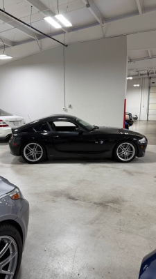 2007 BMW Z4 M Coupe in Black Sapphire Metallic over Dark Sepang Brown Nappa