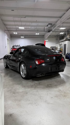 2007 BMW Z4 M Coupe in Black Sapphire Metallic over Dark Sepang Brown Nappa