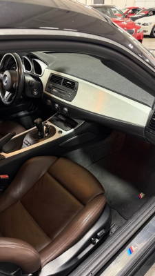 2007 BMW Z4 M Coupe in Black Sapphire Metallic over Dark Sepang Brown Nappa