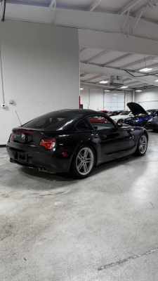 2007 BMW Z4 M Coupe in Black Sapphire Metallic over Dark Sepang Brown Nappa