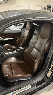 2007 BMW Z4 M Coupe in Black Sapphire Metallic over Dark Sepang Brown Nappa