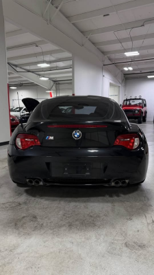 2007 BMW Z4 M Coupe in Black Sapphire Metallic over Dark Sepang Brown Nappa